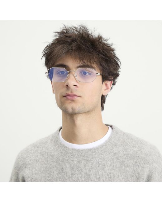 Le Specs White Mythic Light Optical Glasses