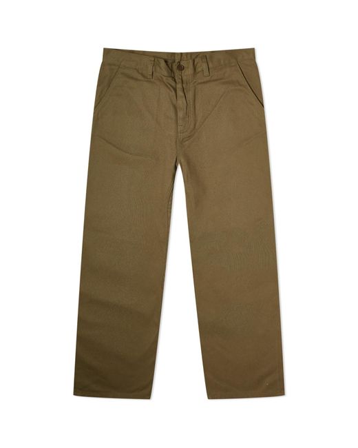 Nudie Jeans Green Tuff Tony Trousers for men
