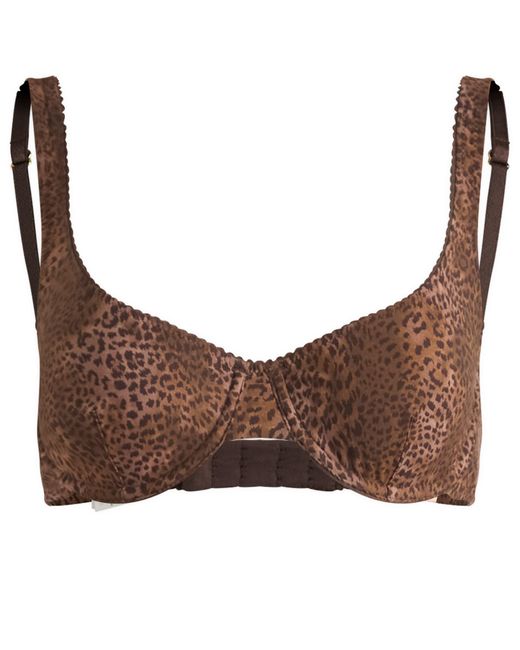 Fruity Booty Brown Leopard Bra