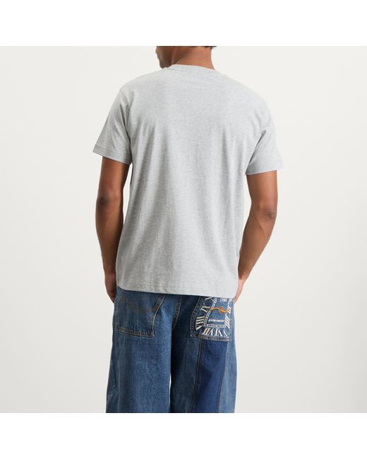 Dime Gray Cursive T-Shirt for men