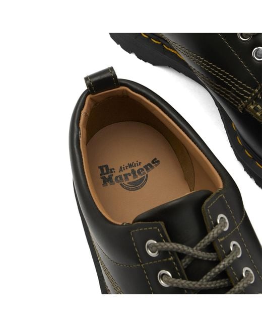 Dr. Martens Black Lowell 4 Eye Shoe for men