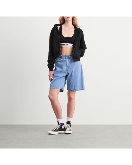 ICECREAM Black Soft Serve Bralette