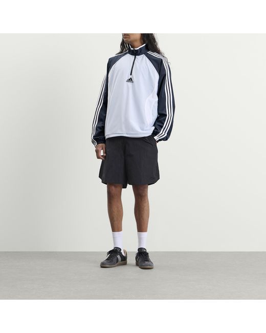 Adidas Blue Teamgeist Half Zip for men