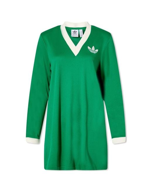Adidas Green Adicolor 70s Cali T-shirt Dress