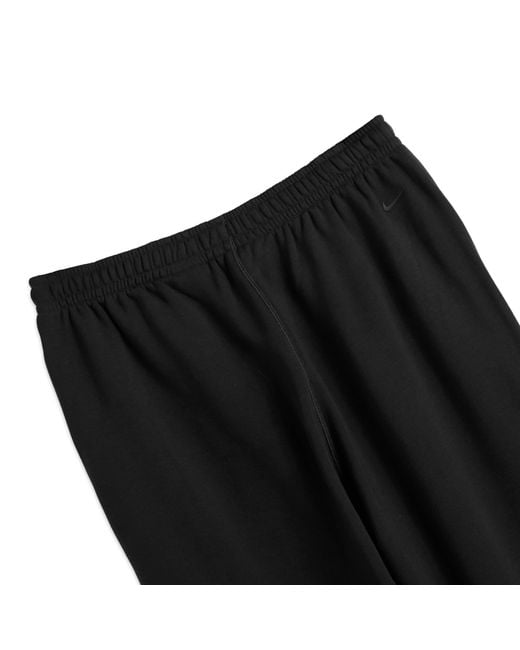 Nike Black Wool Classics Fleece Drawstring Pants