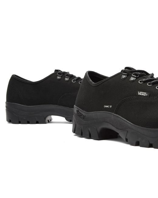 Vans Black Otw X Oamc Authentic Oxford Shoe for men