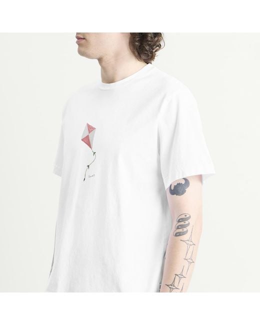 Forét White Fly T-Shirt for men