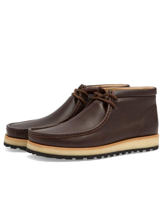 Clarks Brown Wallabee Scout for men