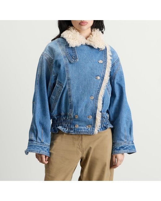 Isabel Marant Blue Valineo Jacket