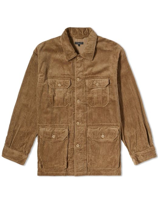 Engineered Garments Brown Suffolk Shirt Jacket for men