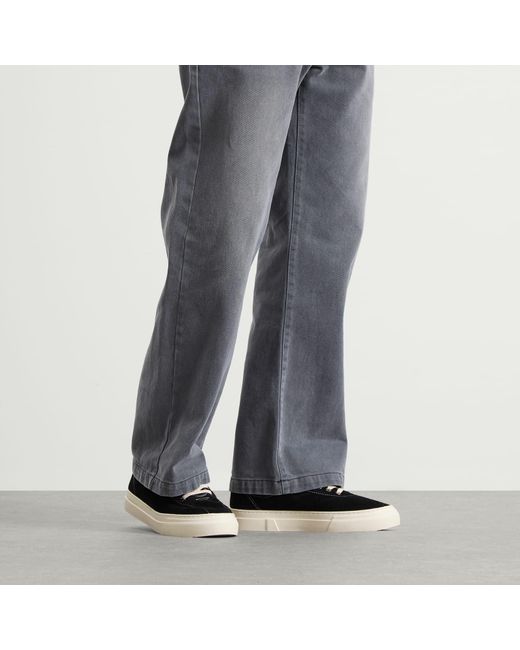 Stepney Workers Club Black Dellow 02 Suede Sneaker for men