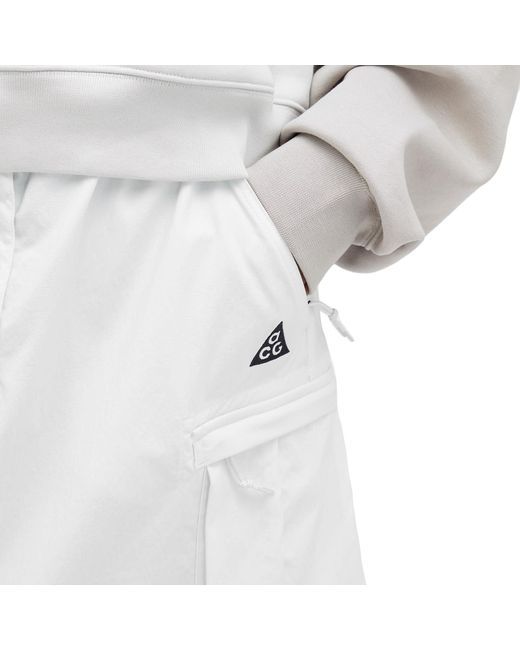 Nike White Acg Zip Off Smith Summit Skirt