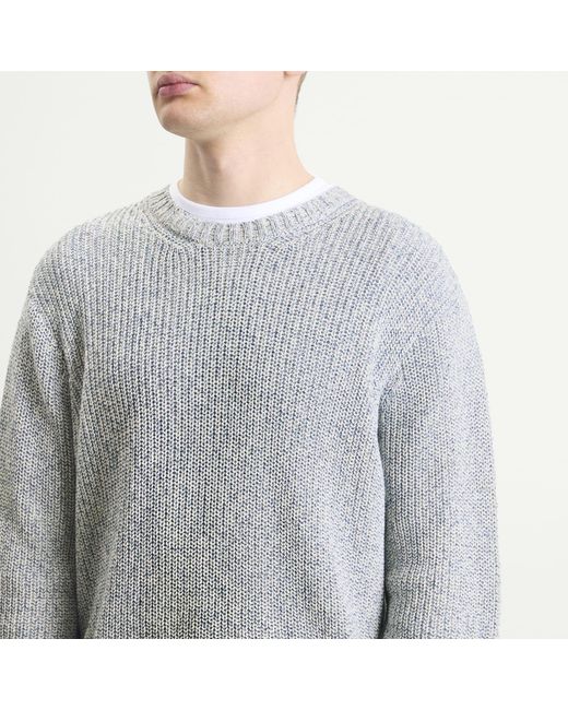Folk Gray Chain Crew Jumper for men