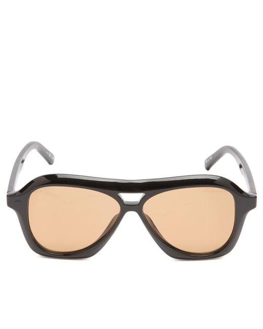Le Specs Brown Drizzle Sunglasses