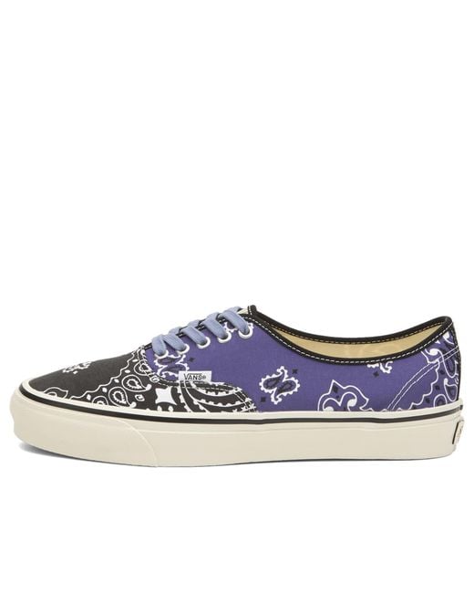 Vans Blue Lx Authentic 44 Sneaker for men