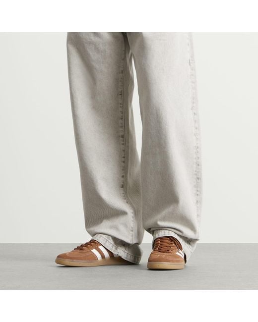 Adidas Brown Handball Spezial Sneaker for men