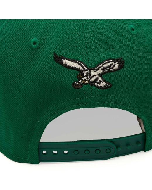 KTZ Green X Fear Of God Philadelphia Eagles 9Fifty Cap