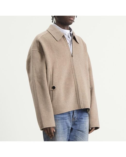 Acne Natural Wool Cashmere Jacket for men