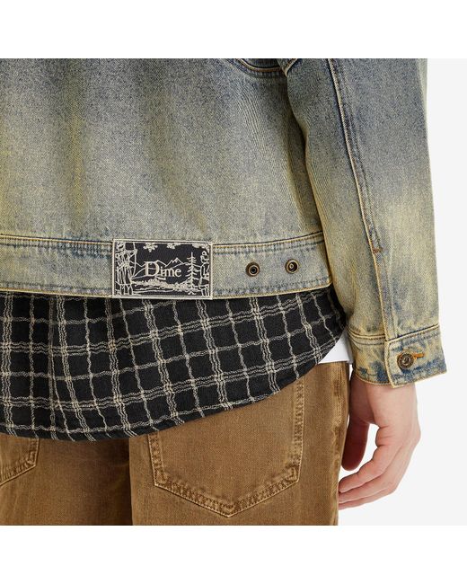 Dime Blue Denim Jacket for men