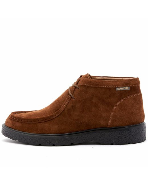 Mephisto Brown Evrard Chukka Boot for men