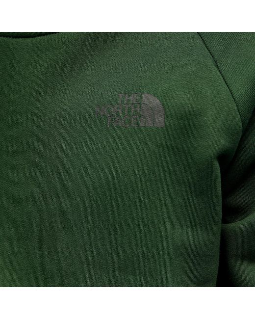 The North Face Green Raglan Redbox Hoodie for men