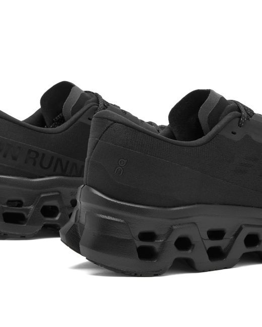 On Shoes Black Cloudmster 3 Sneaker for men