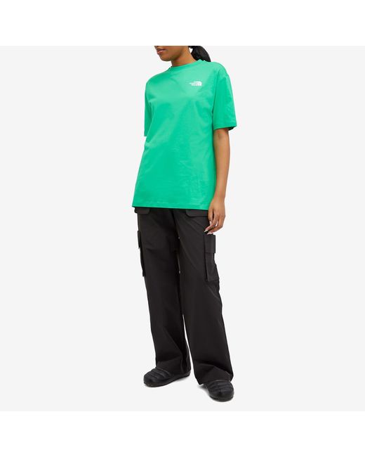 The North Face Green Essential Oversized T-Shirt