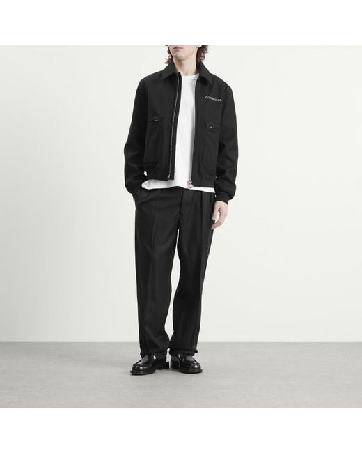 Casablanca Black Wool Blouson for men