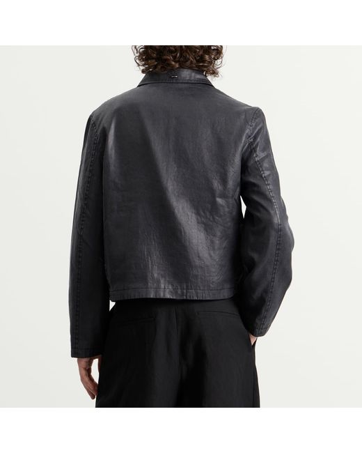 Our Legacy Black Mini Jacket Worker for men