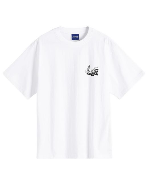 AWAKE NY White Hammer T-Shirt for men