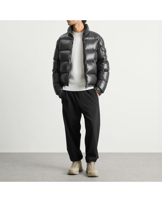 Moncler Gray Levitha Cropped Jacket for men