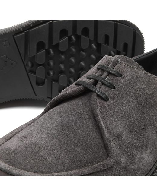 Adieu Gray Type 124 Classic Suede Derby for men