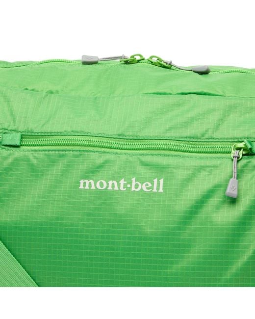 Montbell Green Pocketable Light Shoulder Bag M for men
