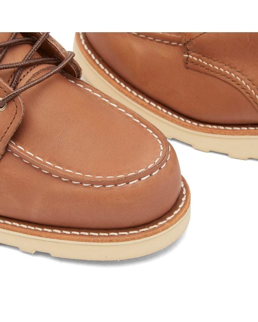 Red Wing Brown 6" Classic Moc Boot