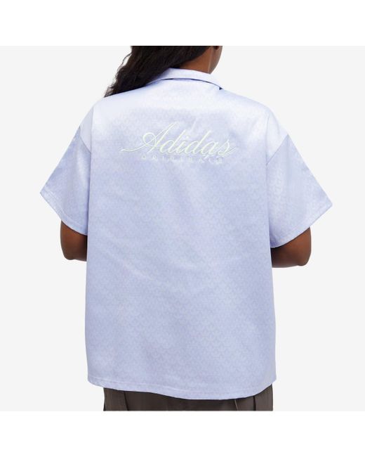 Adidas Blue Monogram Shirt