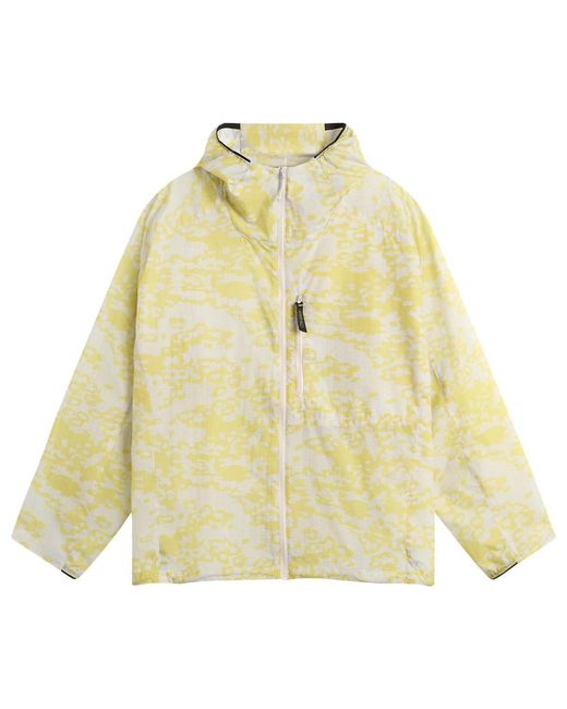 Gramicci Yellow Flyweight Hooded Jacket for men