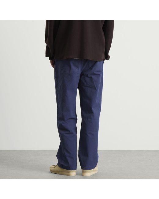 Folk Blue Drawcord Loose Trouser for men