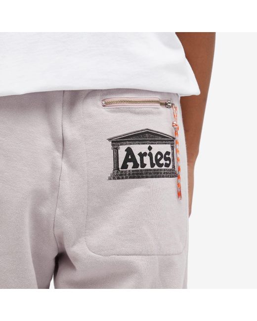 Aries Purple Aged Premium Temple Sweat Pants