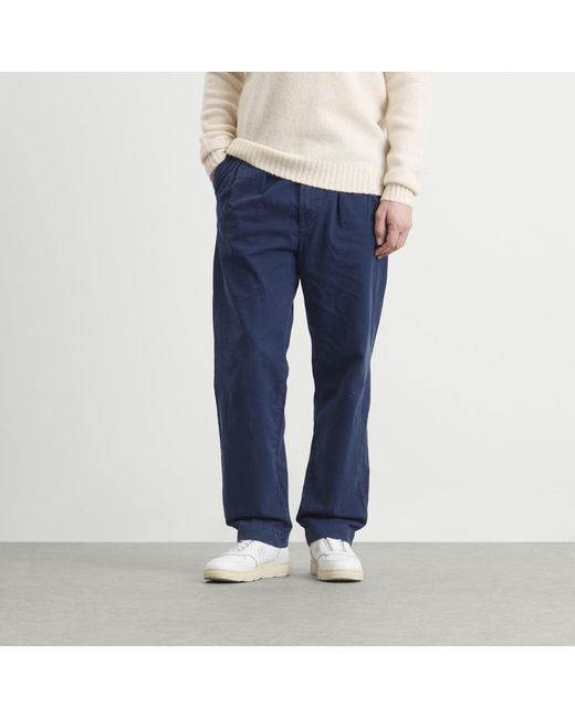 Polo Ralph Lauren Blue Whitman Pleated Trousers for men
