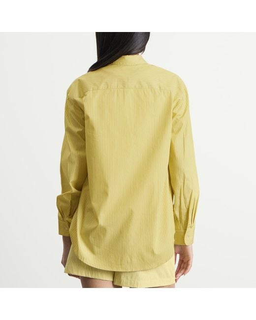 Leset Yellow Yoshi Classic Button Down Shirt