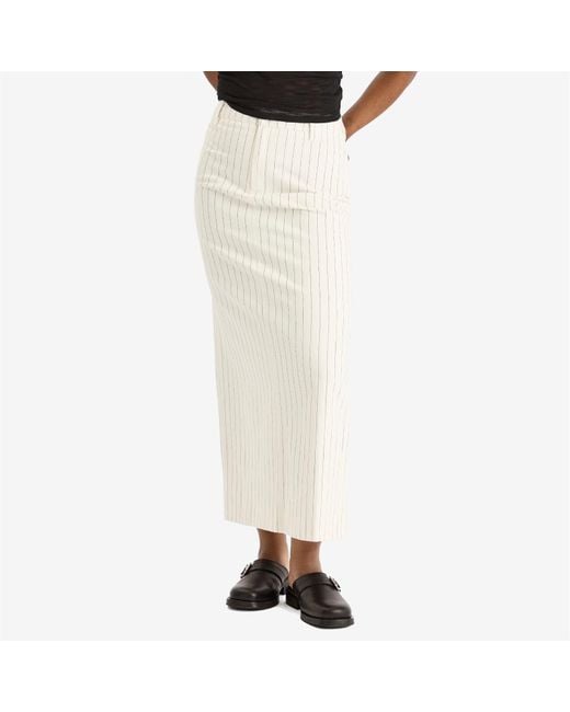 4th & Reckless White Dionne Skirt