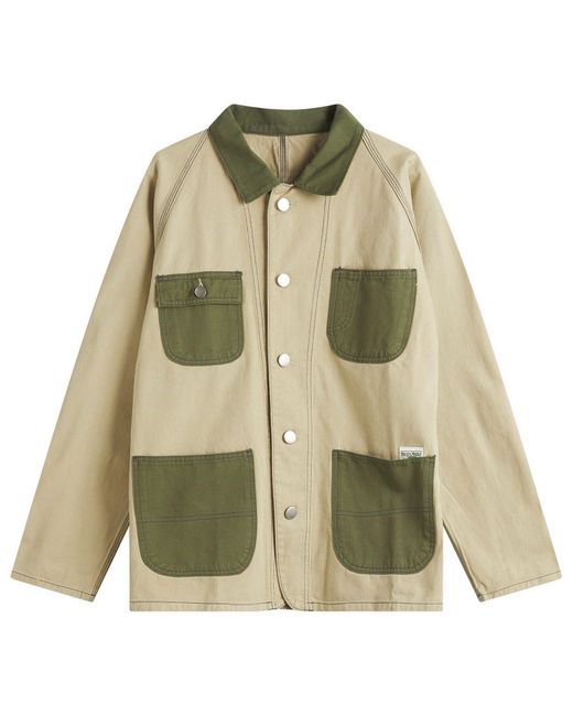 Service Works Green Drill Coverall 2.0 Jacket for men