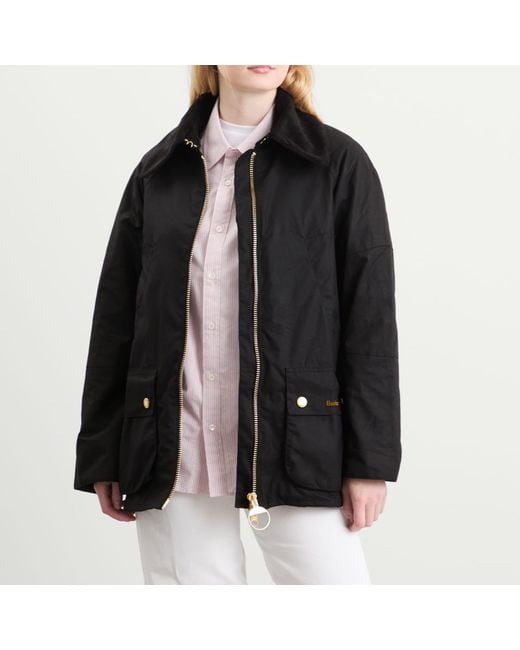 Barbour Black Allerston Wax