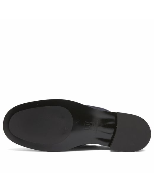 Miista Black Edelira Suede Boat Shoe