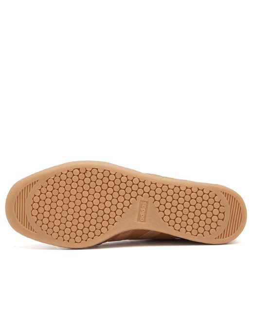 adidas Tobacco Sneaker in Brown | Lyst UK