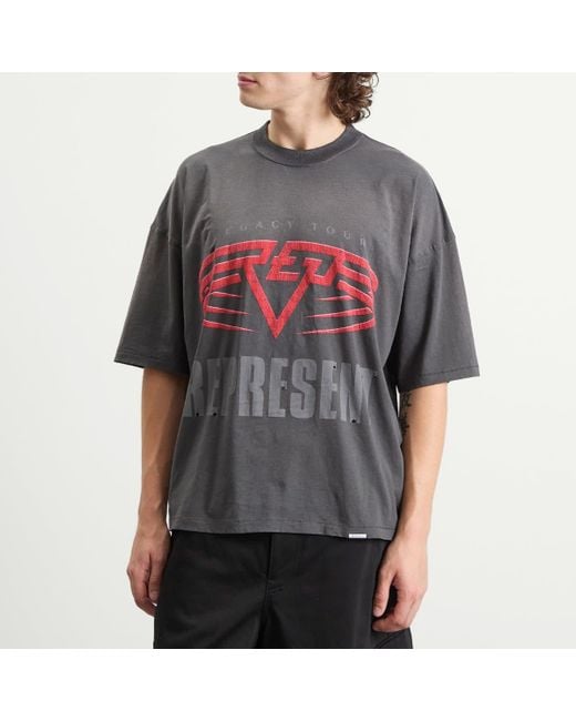 Represent Gray Living Legacy Tour T-Shirt for men
