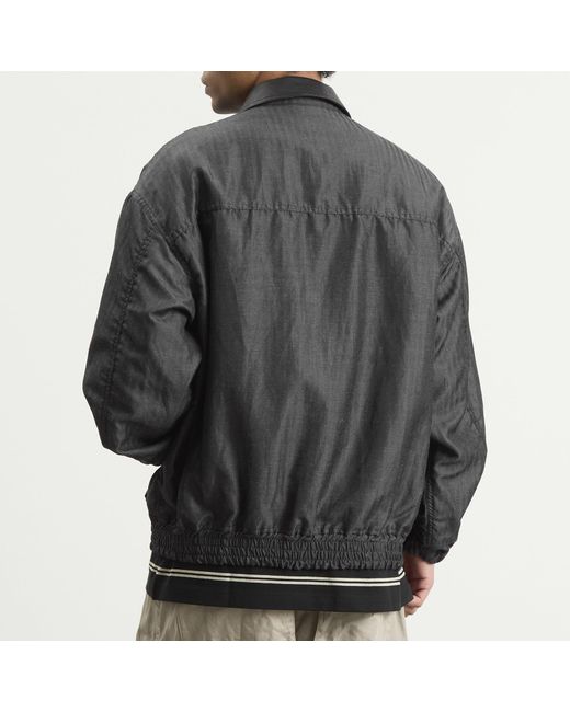 Comme des Garçons Black Wool Blend Bomber Jacket for men
