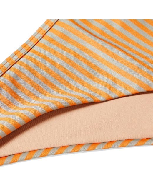 Samsøe & Samsøe Natural Leah Striped Bikini Bottom