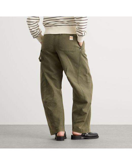 J.W. Anderson Green Twisted Seam Trousers