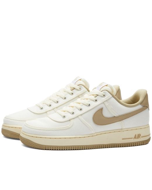 Nike White W Air Force 1 '07 Ncps Sneakers